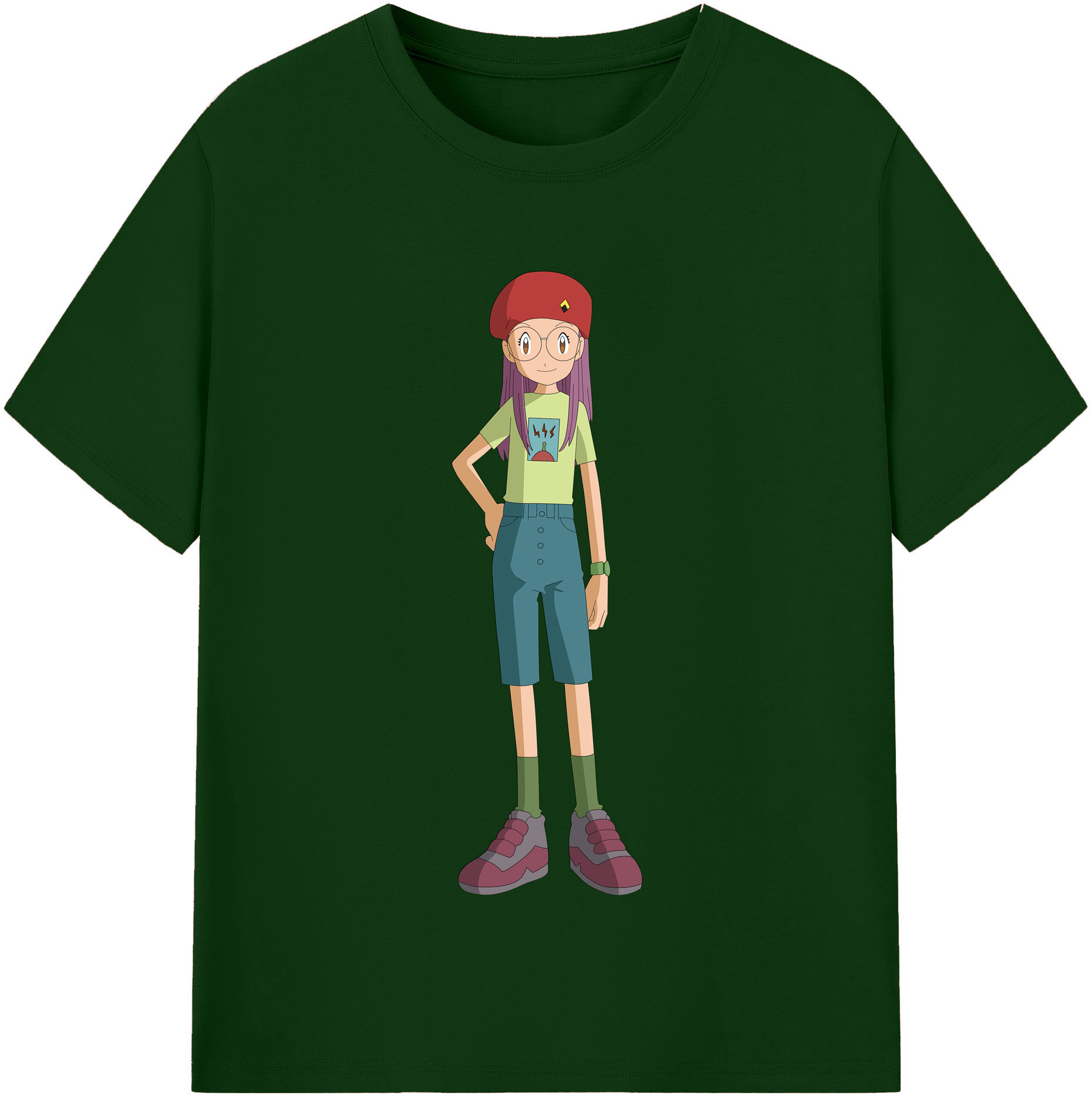 （画像用） Digimon デジタルモンスター/デジモン 綿100％半袖Tシャツ（フロントプリント）